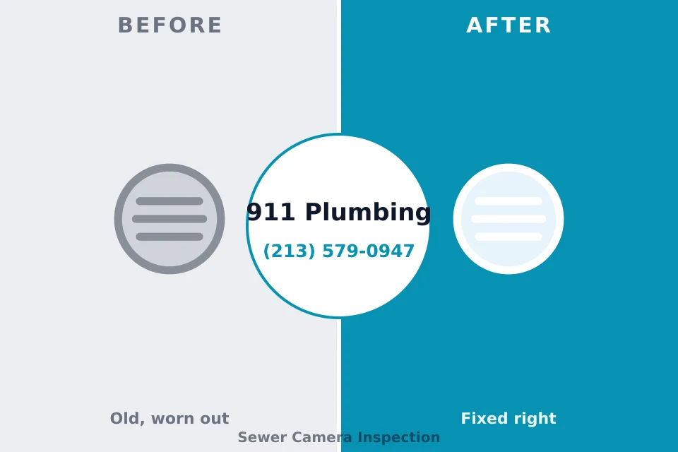 Before and after: plumbing repair Monticello, MS
